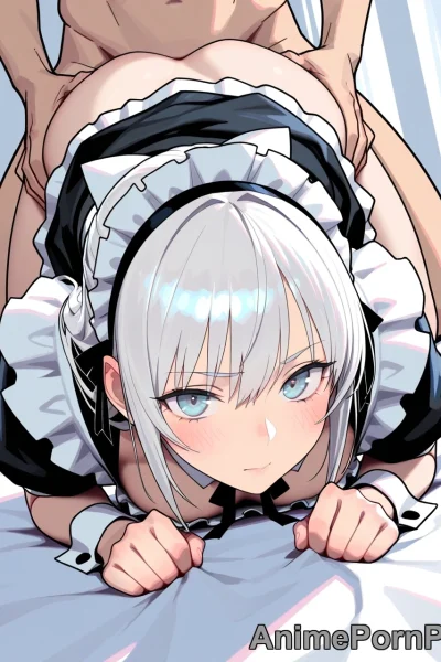 Ultra-Detailed Anime Maid in Doggy Style
