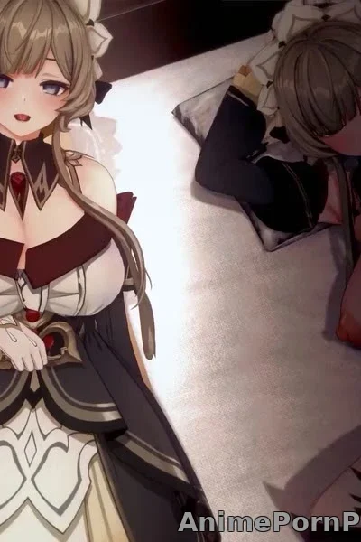 Sandrone and Columbina’s Sensual Encounter